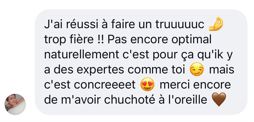Témoignage stratégie d'acquisition client de Michèle